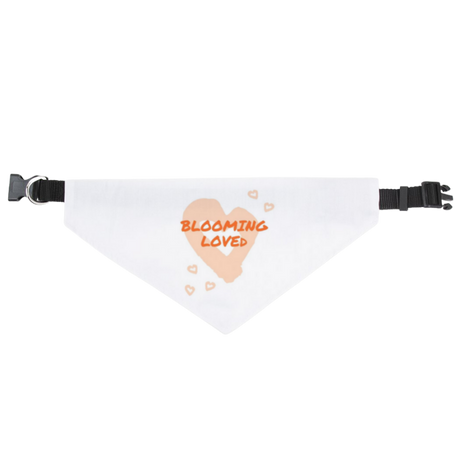 Blooming Loved Dog Bandana